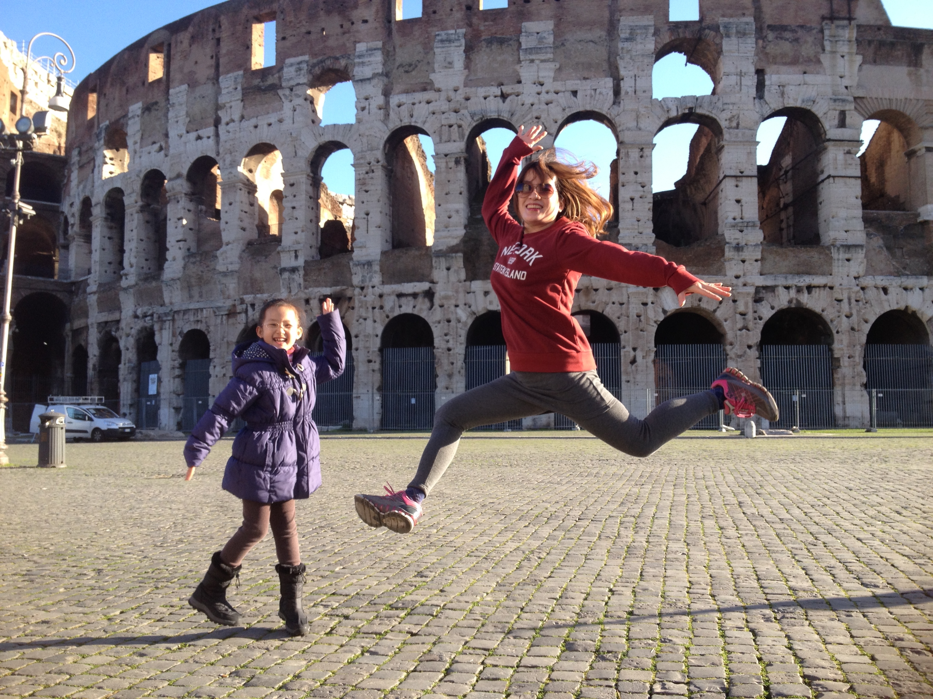 Jump in Rome