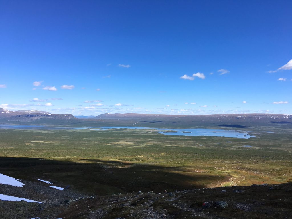Kungsleden from Sitojaure to Aktse 2016-06-25