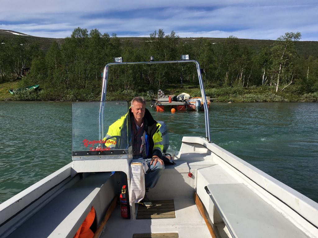 Kungsleden from Aktse to Parte Boat