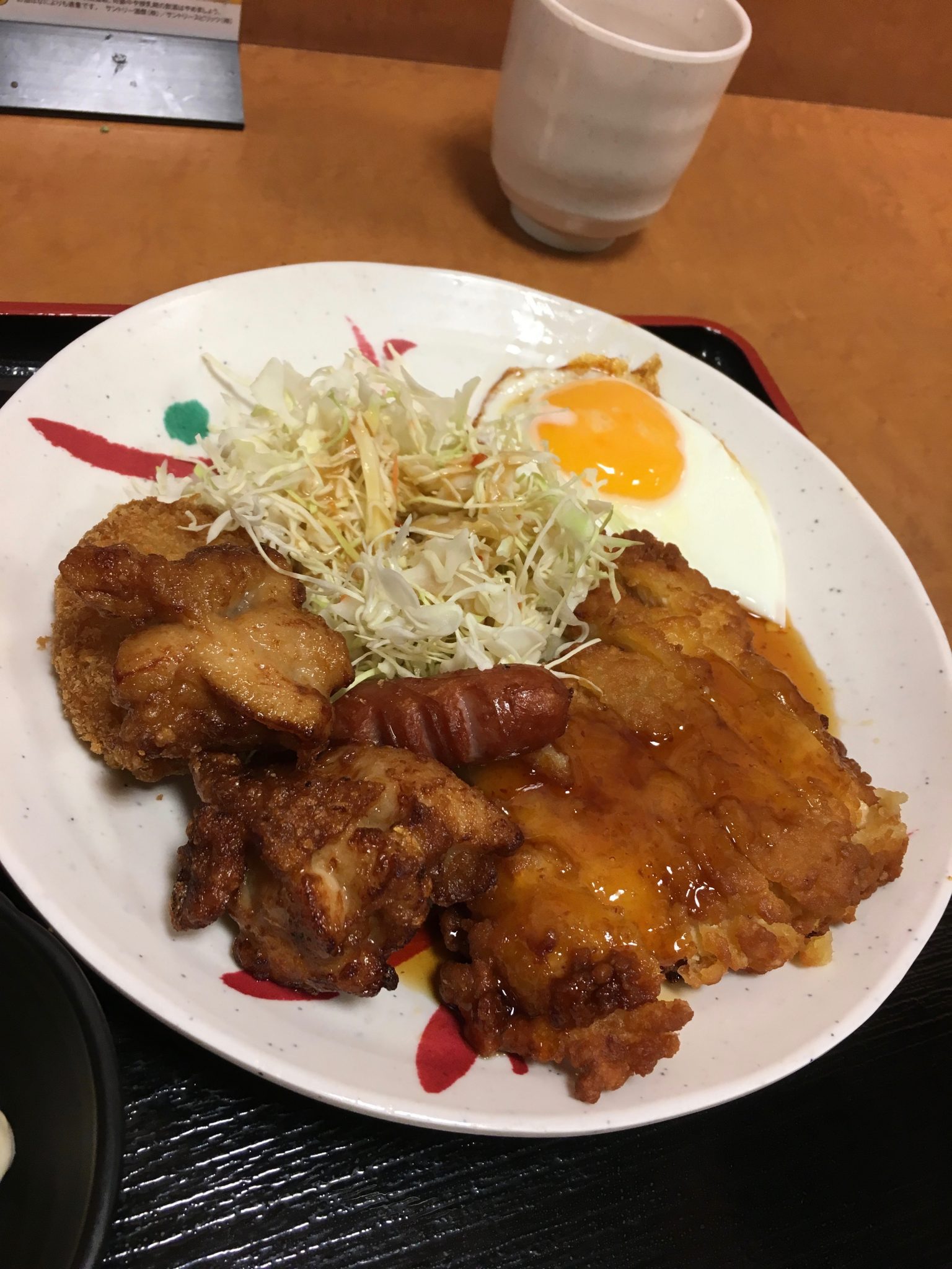 오사카 도톤보리 아침 식사
