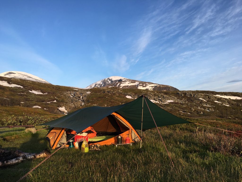 Taltlagret Tent (Kungsleden)