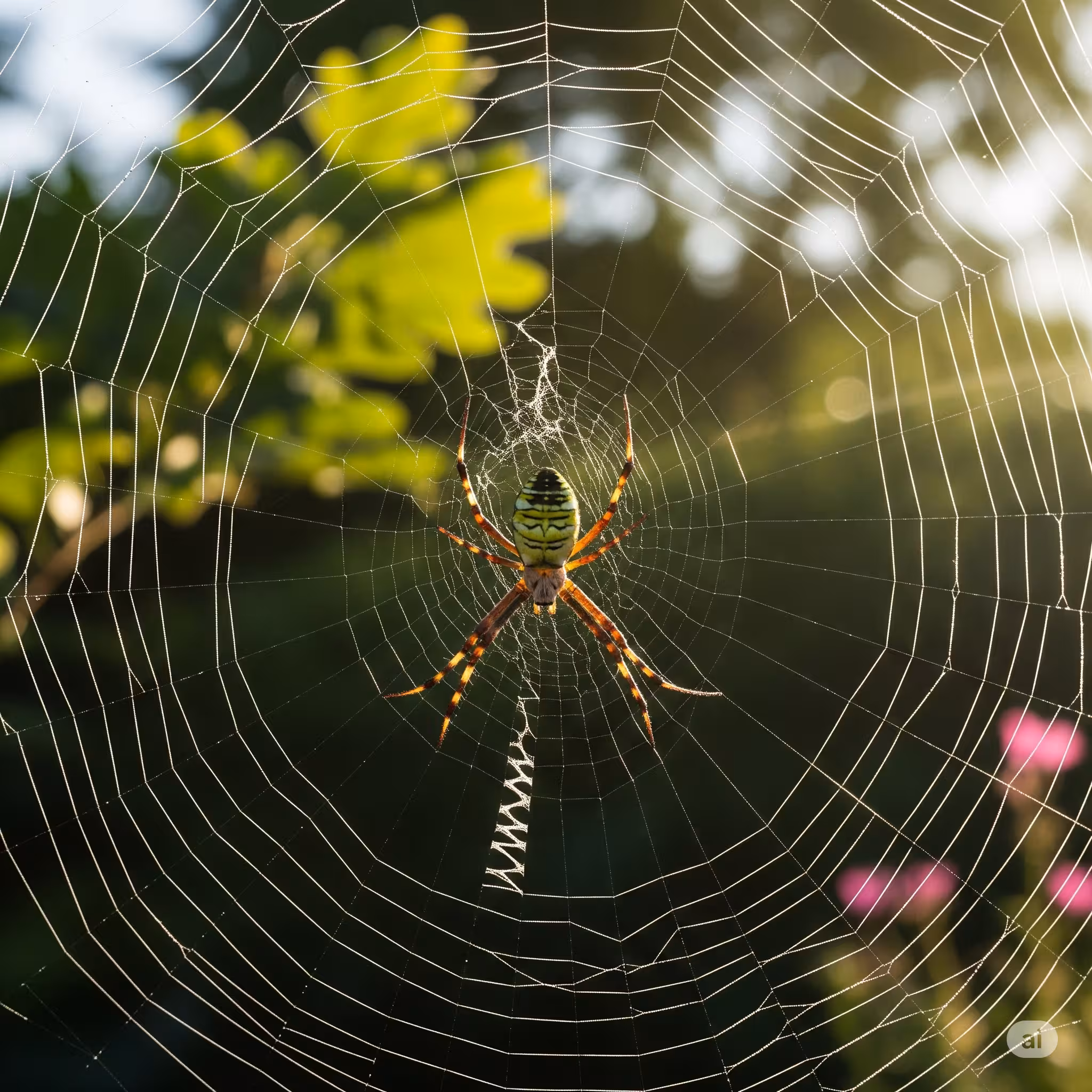 거미줄을 치는 거미