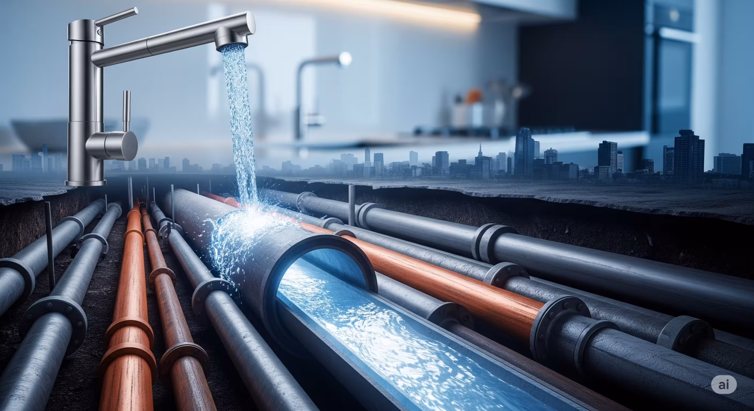 수돗물 네트워크