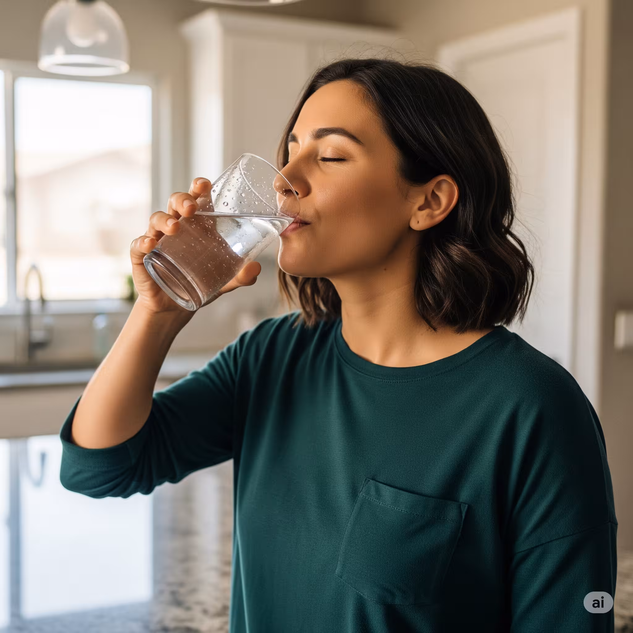 물 마시기