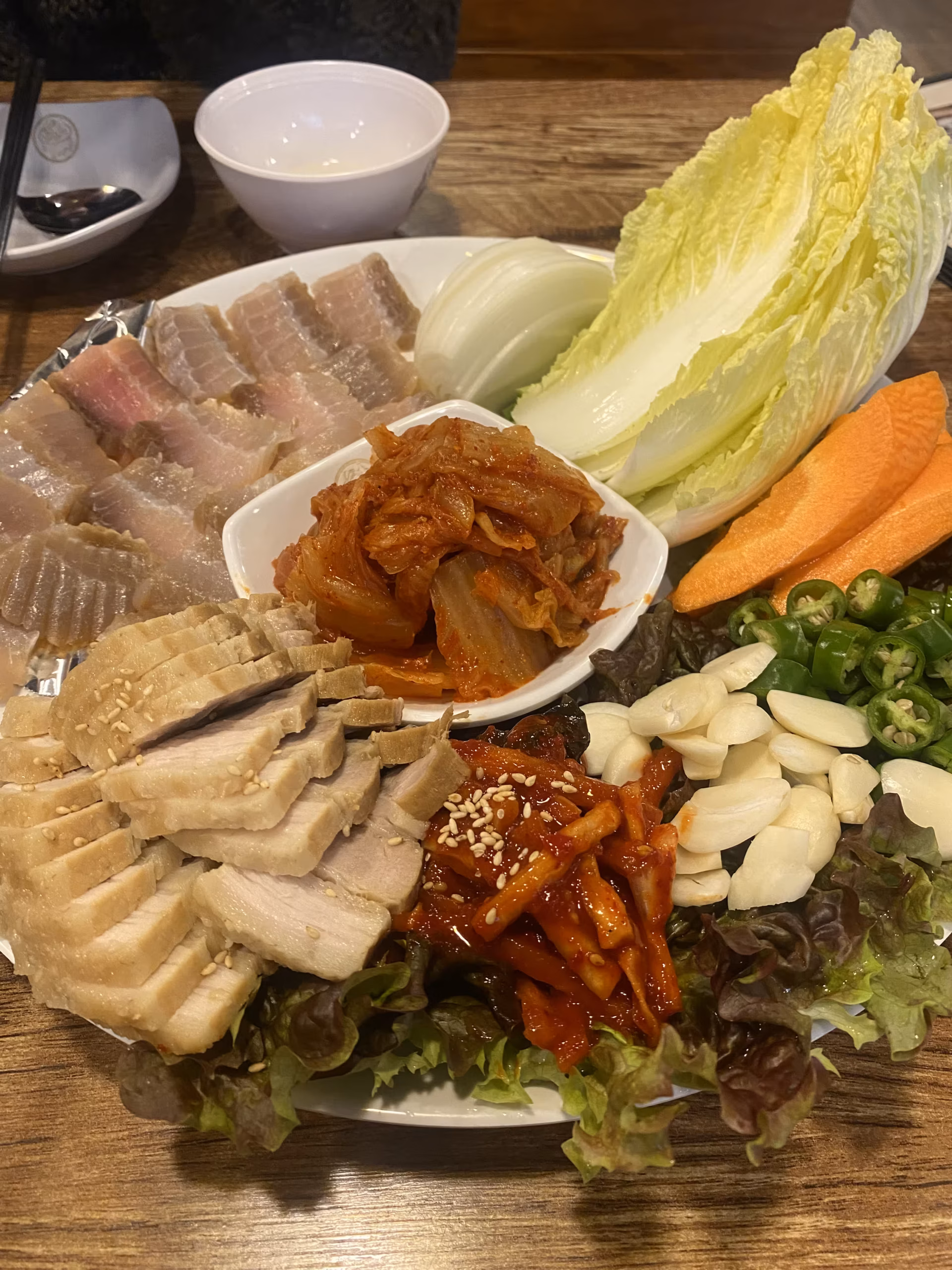 남도술상 홍어삼합