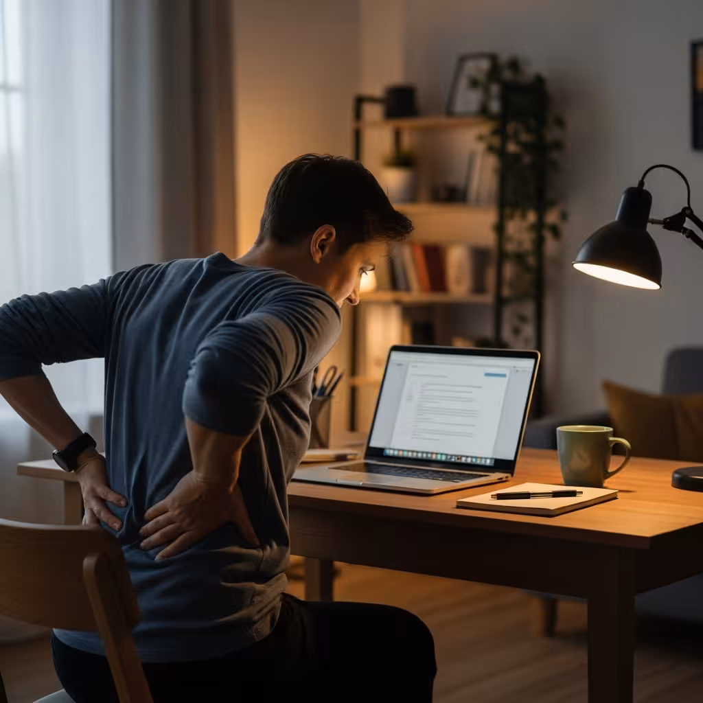 등이 아픈 이유