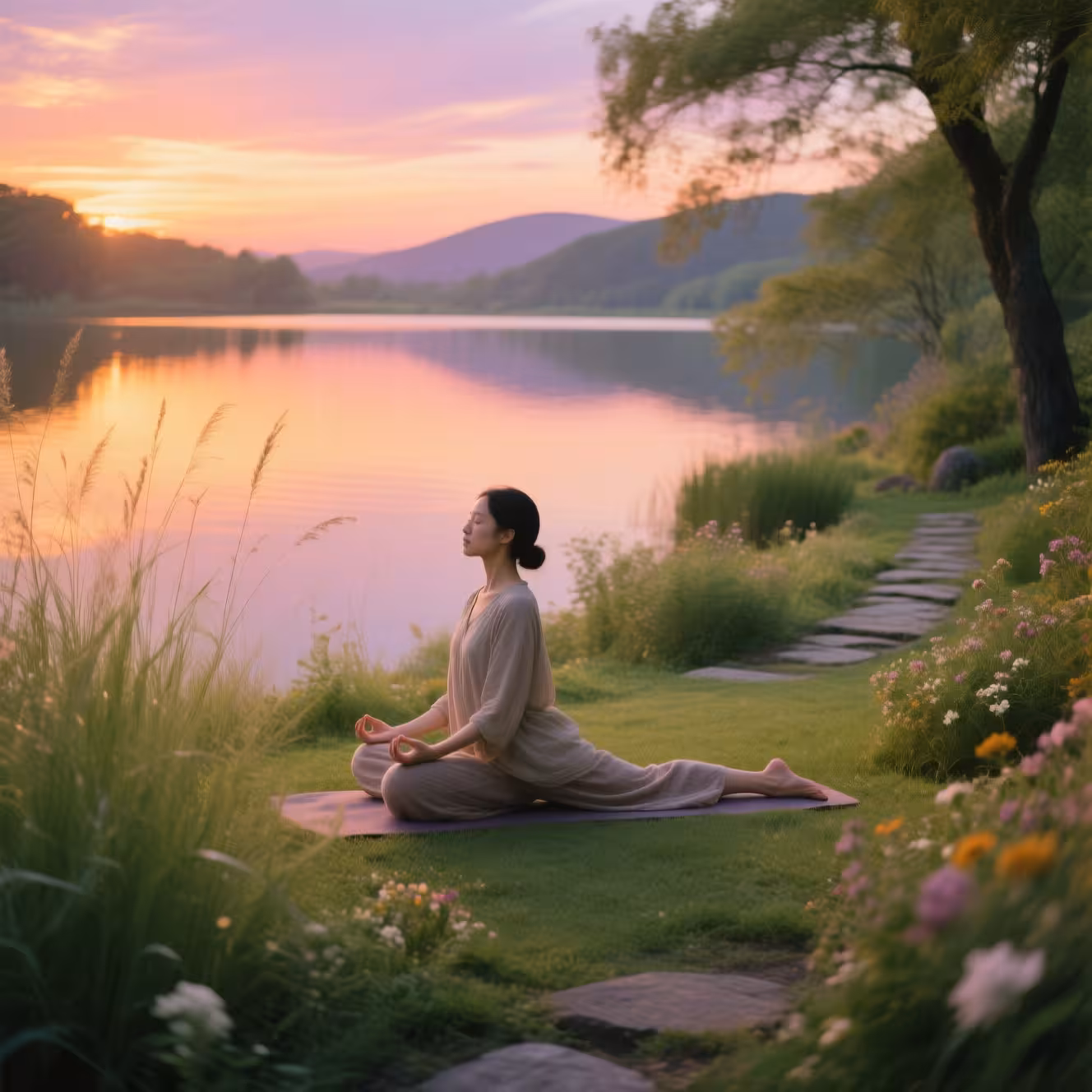 undefined A person practicing