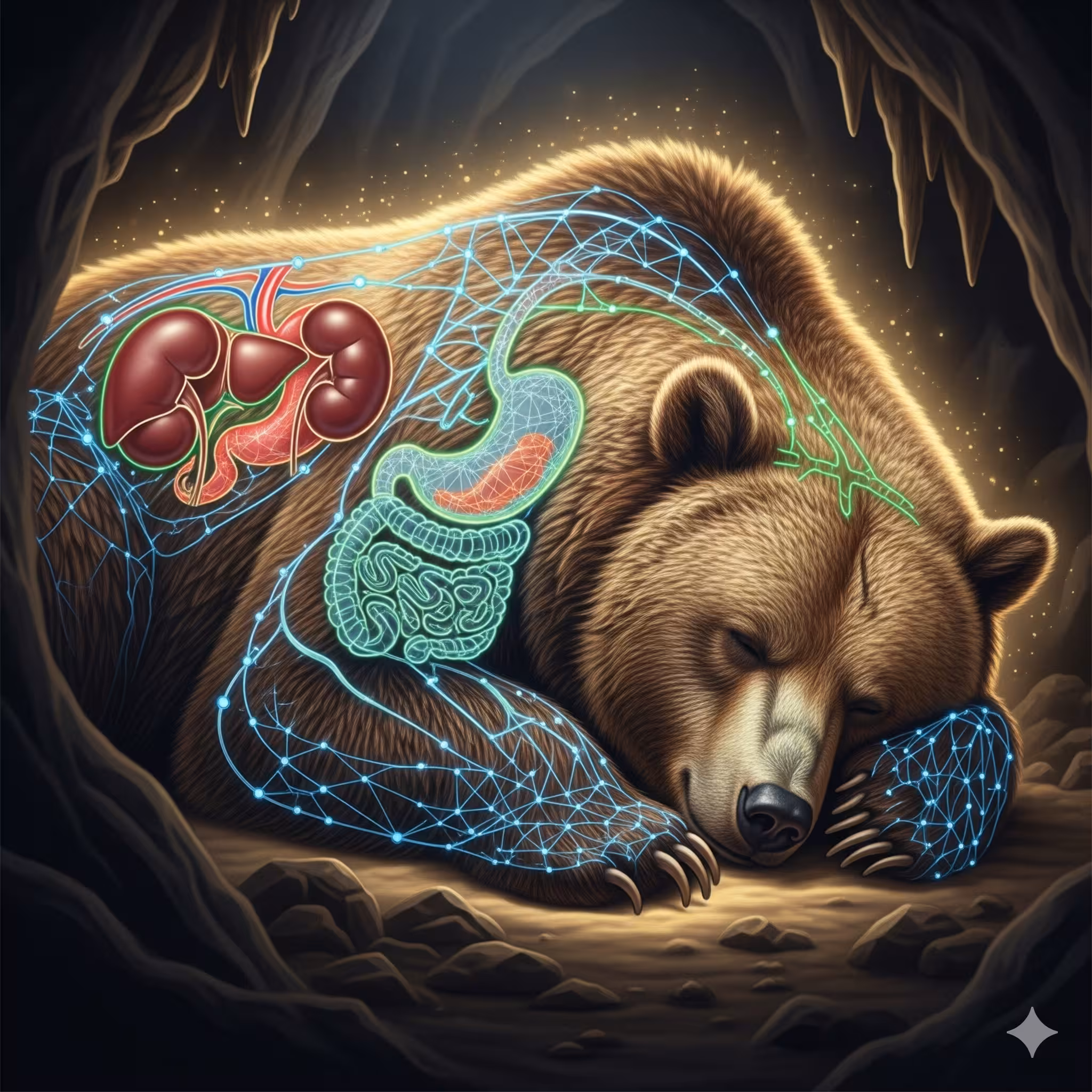 곰 겨울잠 에너지 소모