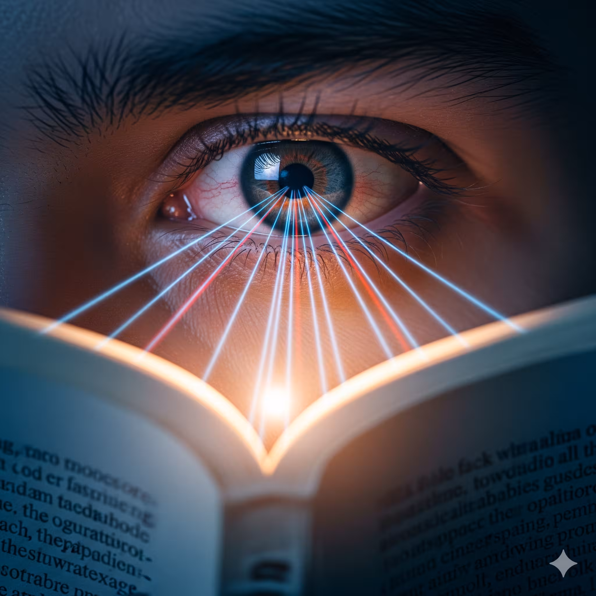 독서 시력 저하 눈 피로