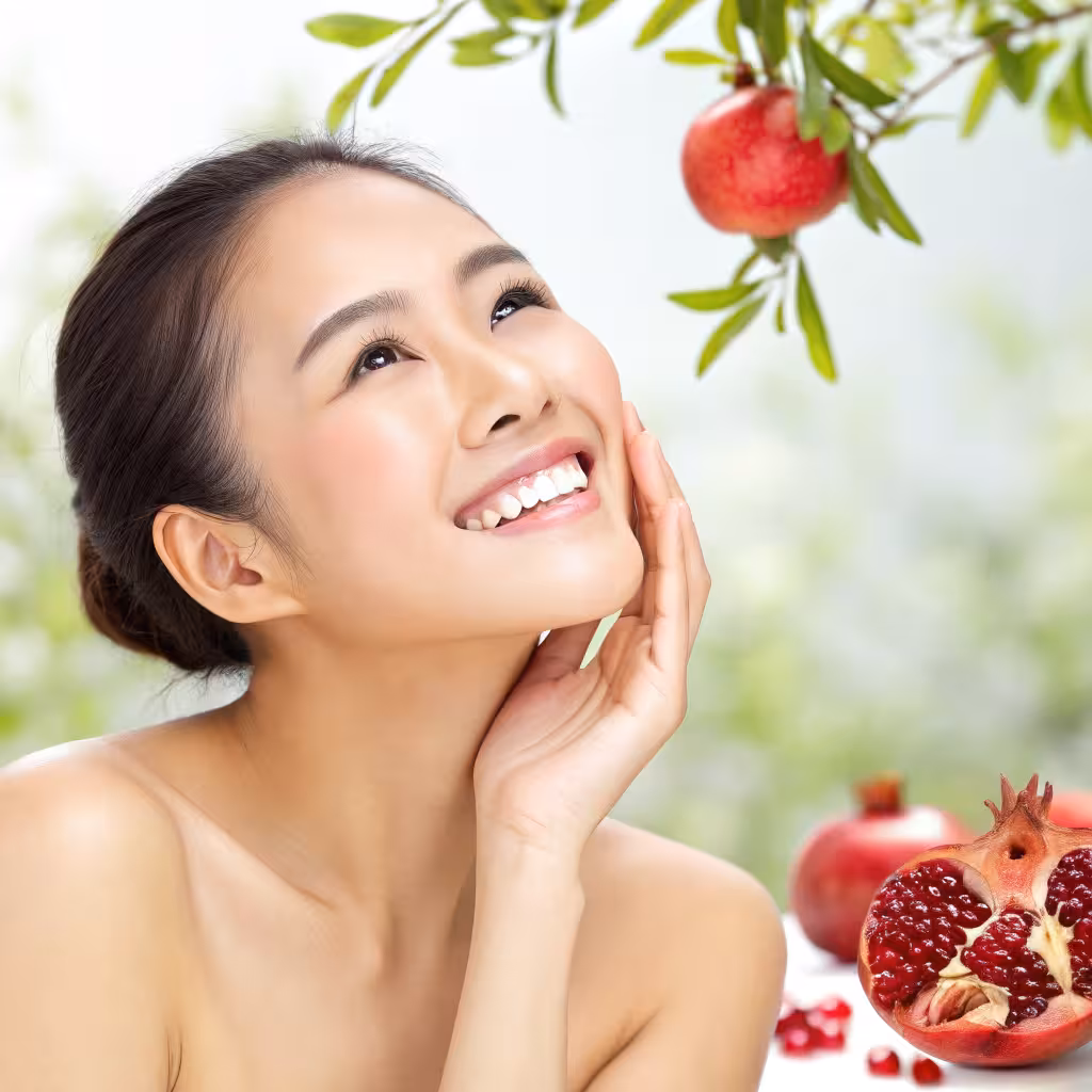 석류 피부 미용