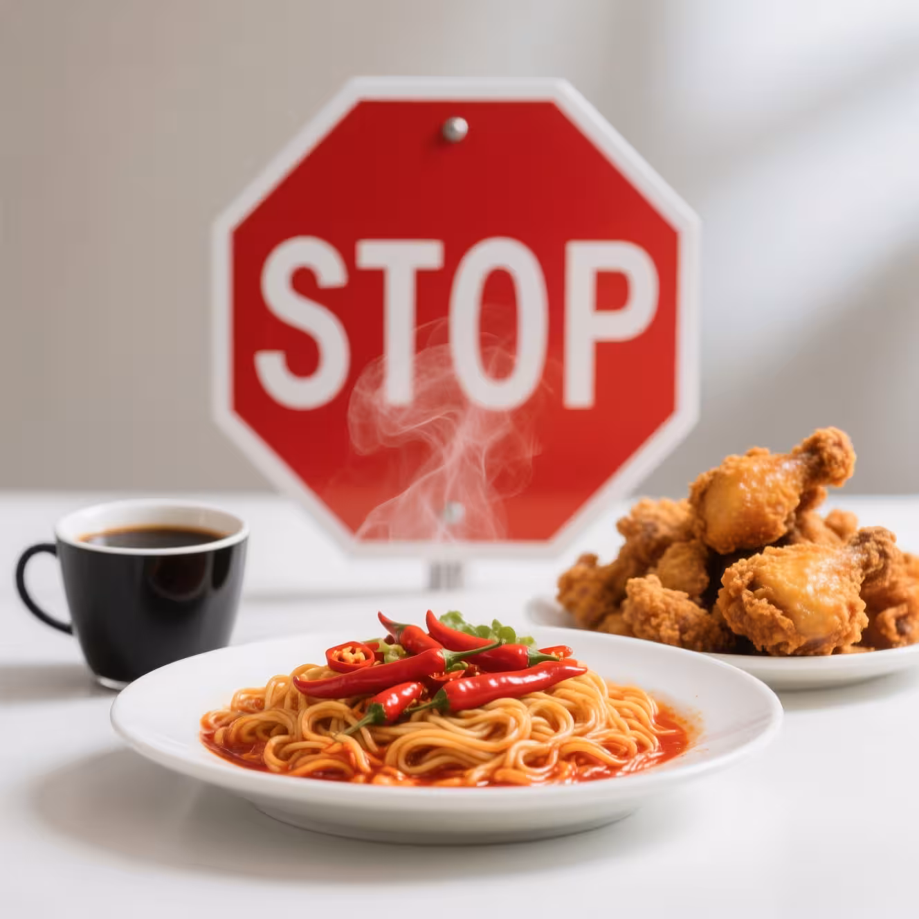 안좋은 음식은 그만