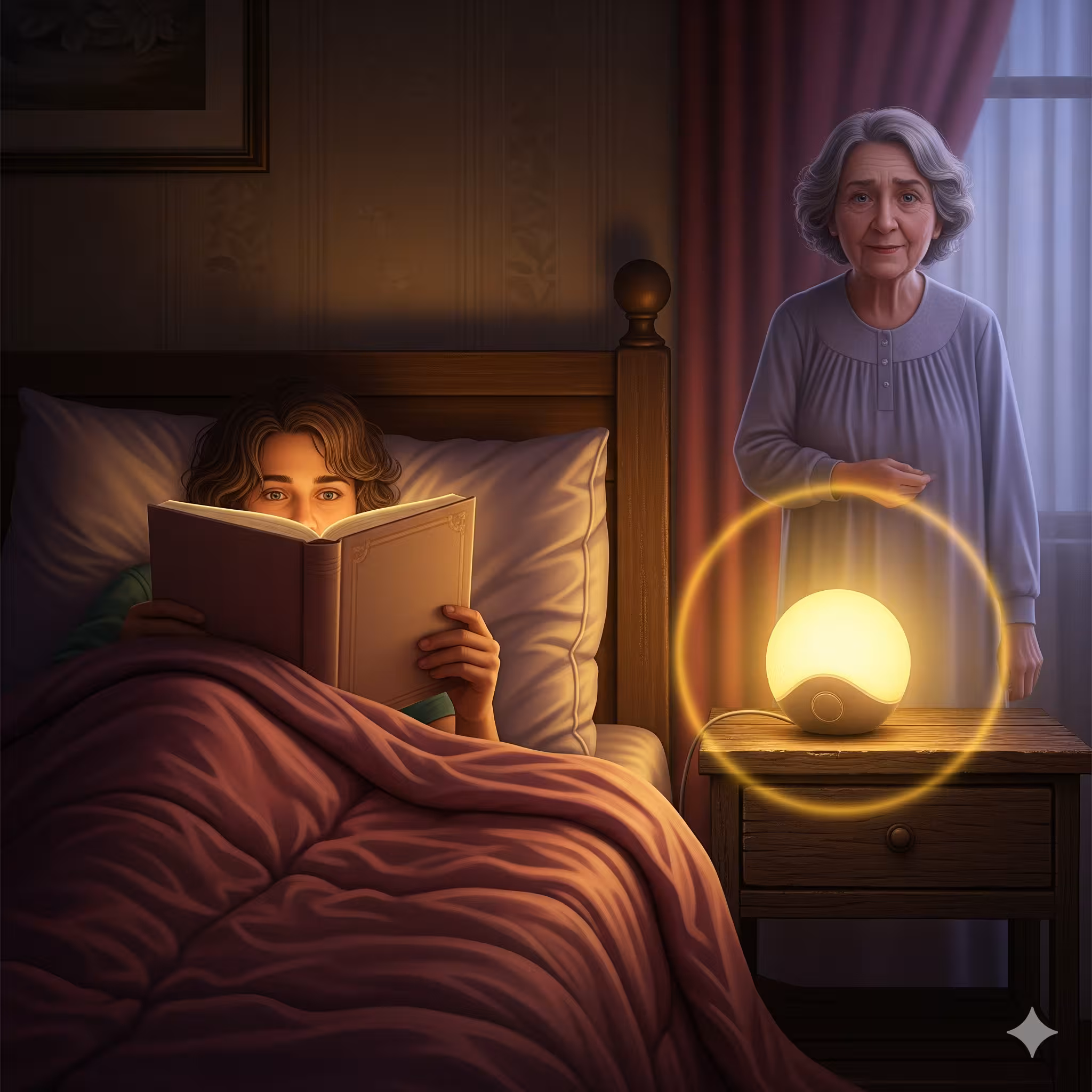 야간 독서