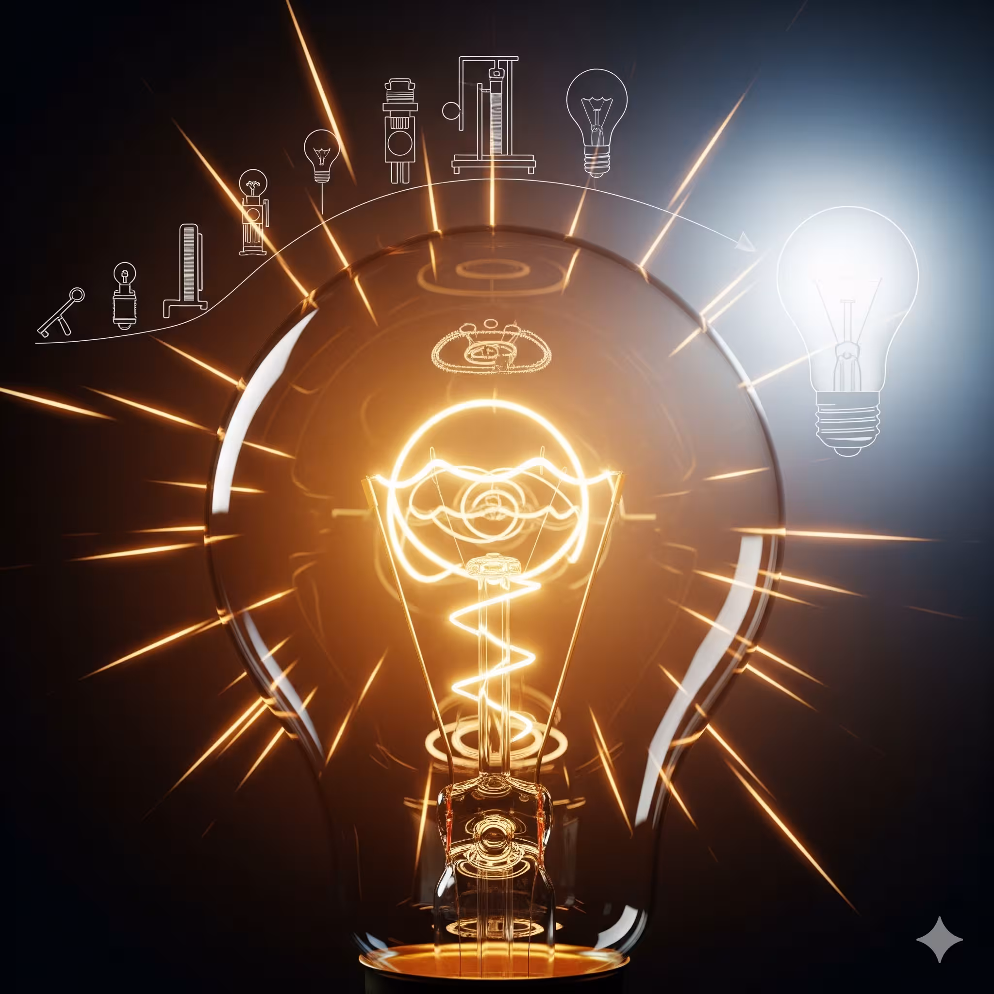 에디슨 발명 특허 전구