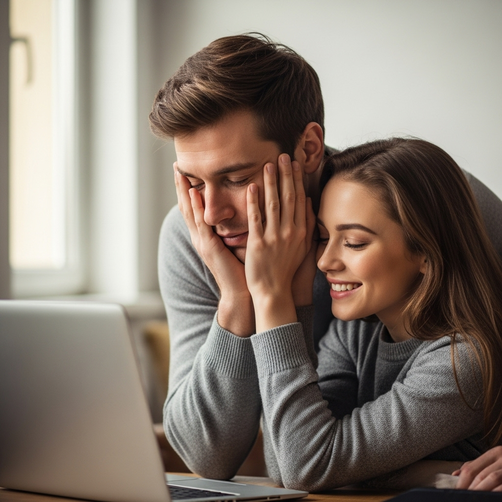 Emotional lifestyle scene bringing together the main message of healthy living and supplement choice. Warm tones, inviting atmosphere, human touch. No text. 코엔자임 Q10 효능과 부작용, 이것만은 꼭 알고 드세요