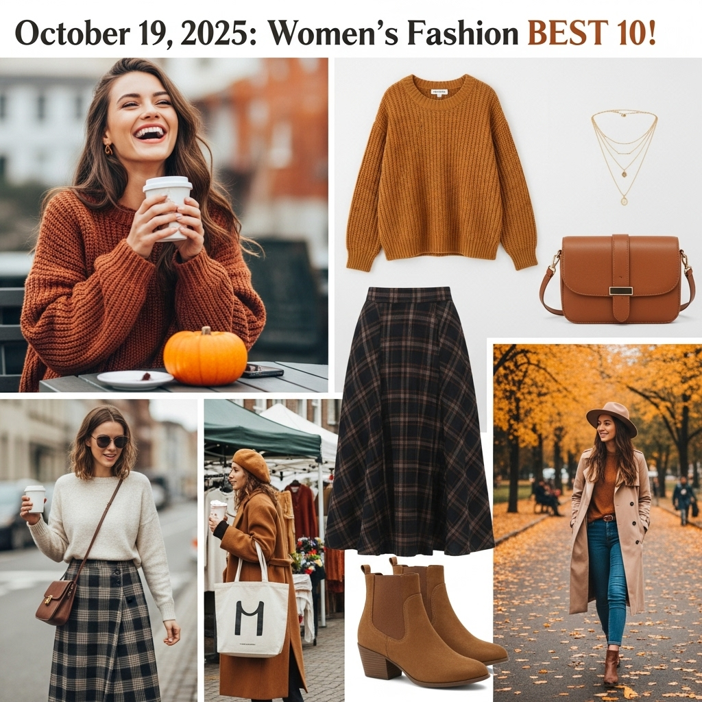 2025년 10월 19일, 여성패션 BEST 10! 지금 가장 인기 있는 아이템들