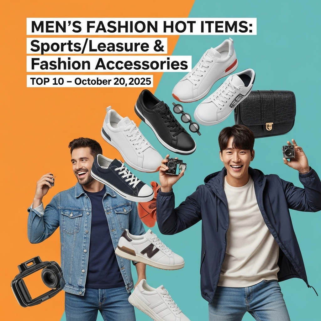 2025년 10월 20일 남성패션 핫템! 스포츠/레저, 패션잡화 인기 Top10