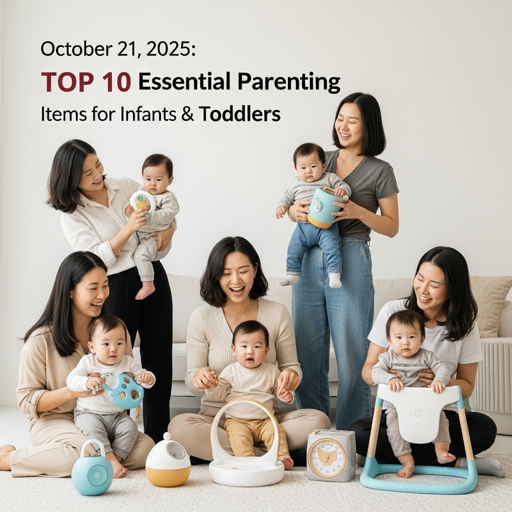 2025년 10월 21일, 똑똑한 엄마들의 선택! 유아동 육아 필수템 TOP10