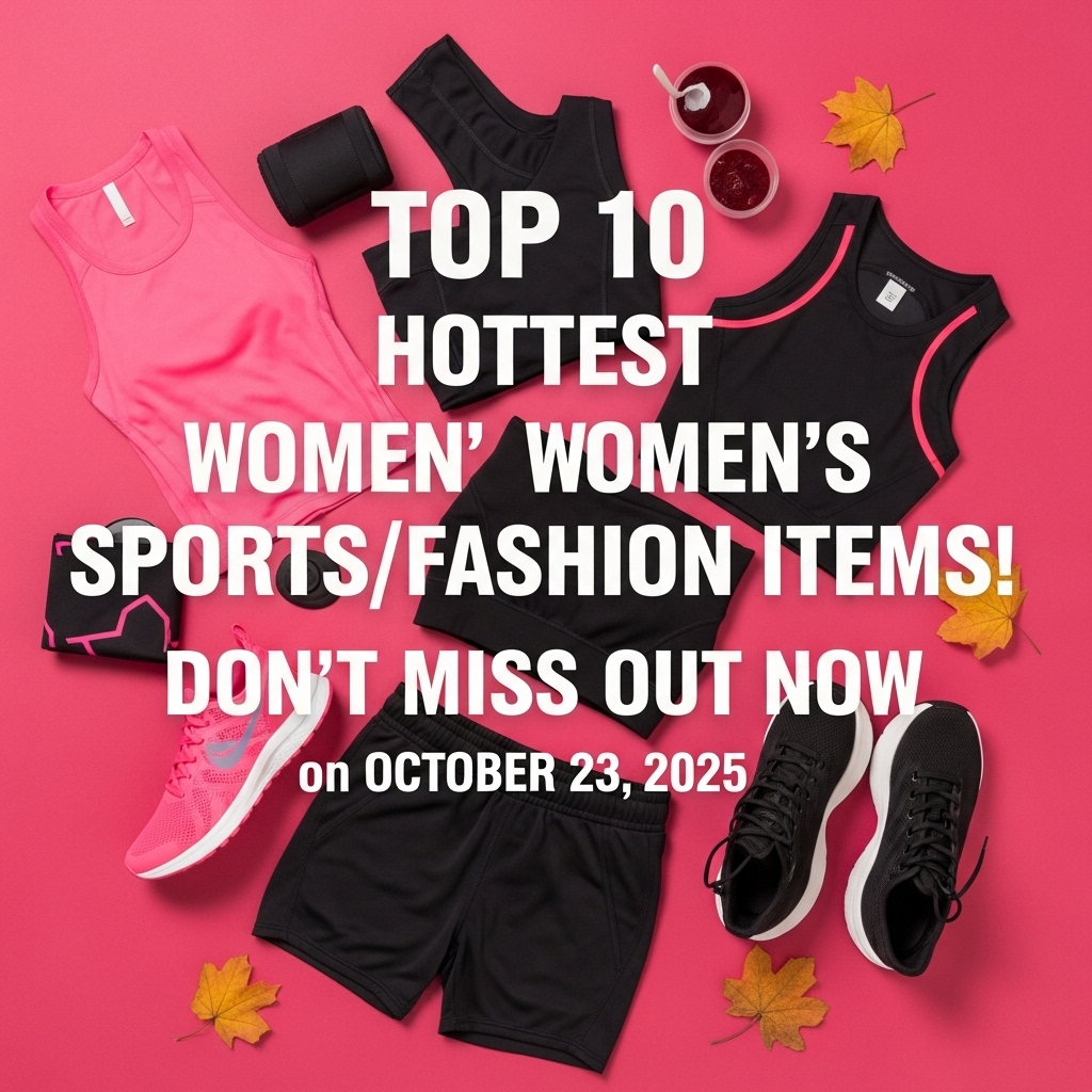 2025년 10월 23일, 여성 스포츠/패션 핫템 TOP10! 지금 놓치면 후회해요