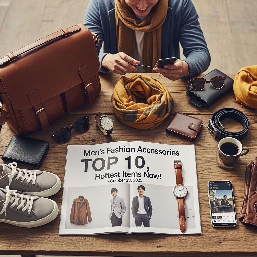 2025년 10월 23일 남성 패션잡화 TOP10, 지금 가장 핫한 아이템!