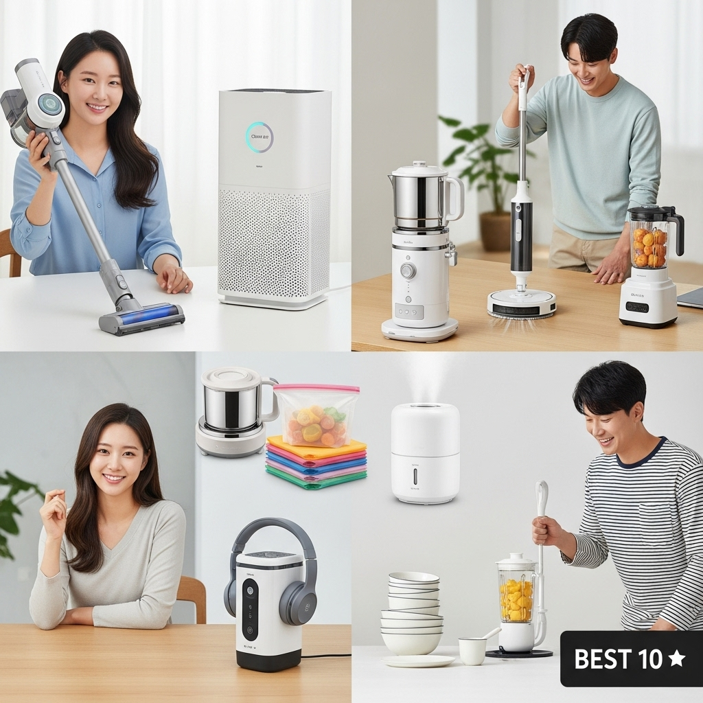 오늘 놓칠 수 없는 생활용품 Best 10! 2025년 10월 24일 추천템