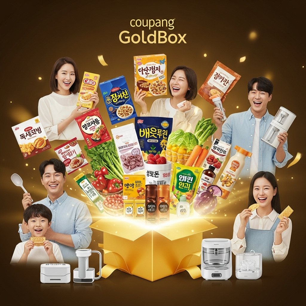 2025년 10월 24일 쿠팡 골드박스! 오늘의 인기 식품 & 생활용품 꿀템 Best10