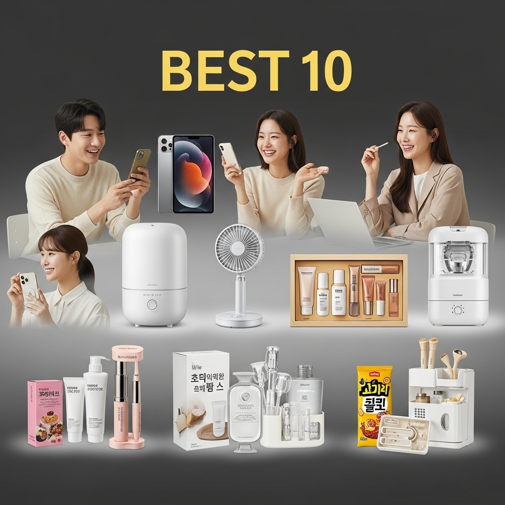 2025년 10월 26일 쿠팡 골드박스 인기 꿀템 BEST10 추천!