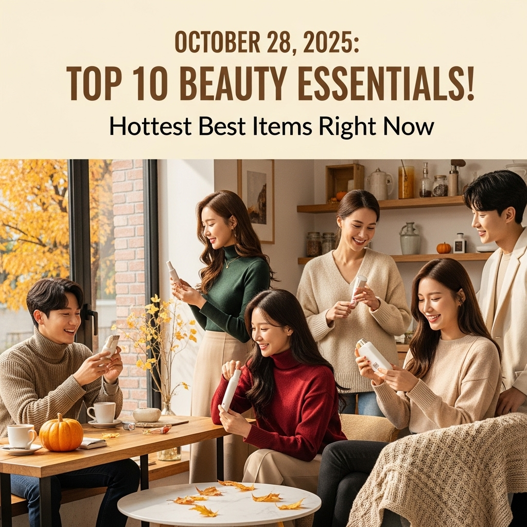 2025년 10월 28일, 뷰티 필수템 Top10! 지금 가장 핫한 베스트템