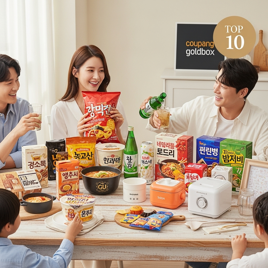 2025년 10월 29일, 쿠팡 골드박스 추천! 생활/식품 핫템 TOP10