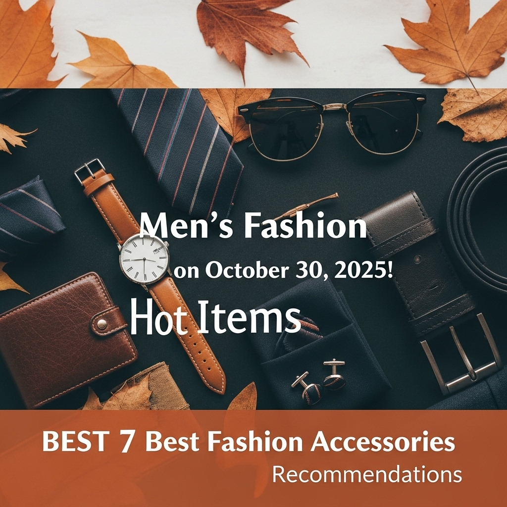 2025년 10월 30일 남자패션 핫템! 베스트 패션잡화 추천 BEST 7