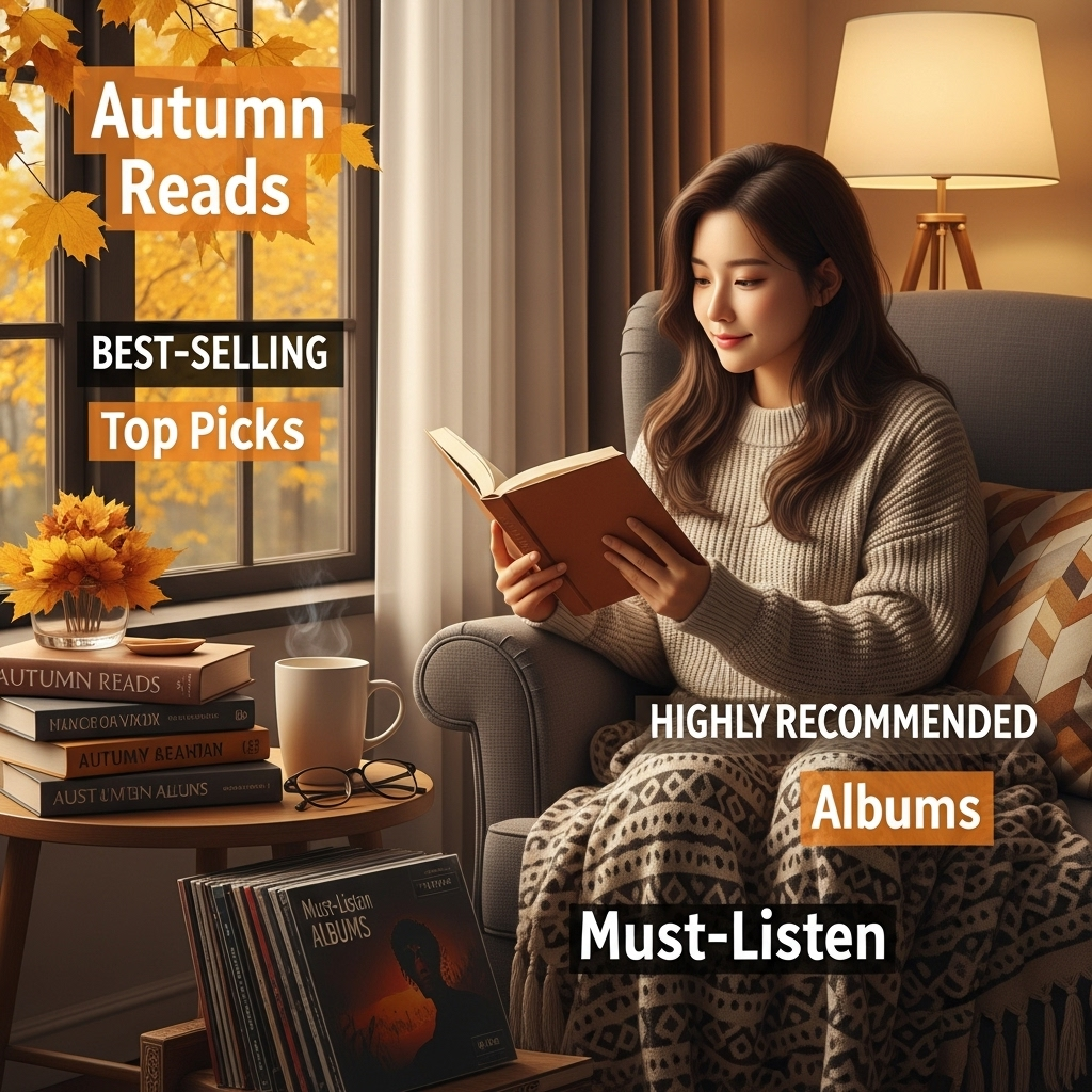 2025년 10월 31일, 도서/음반 베스트 추천! 지금 가장 주목받는 책