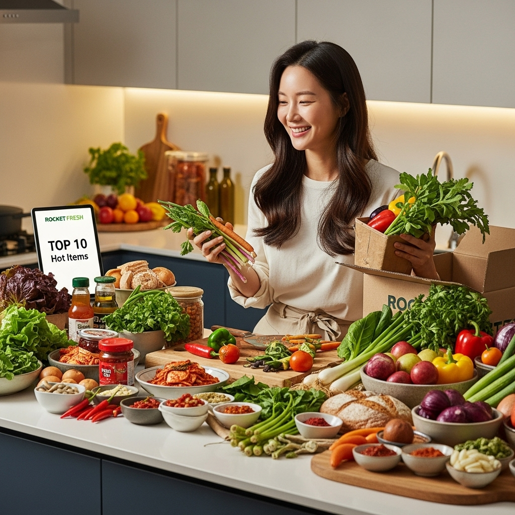 2025년 10월 31일 로켓프레시 핫템 TOP10! 주방을 채울 신선함