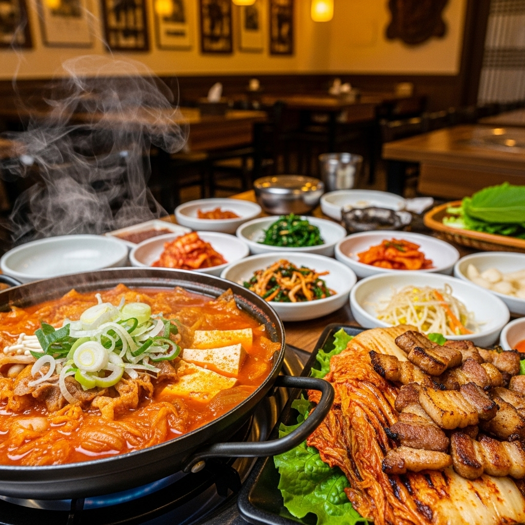 imagen 4.0 generate preview 06 06 a a steaming hot Korea