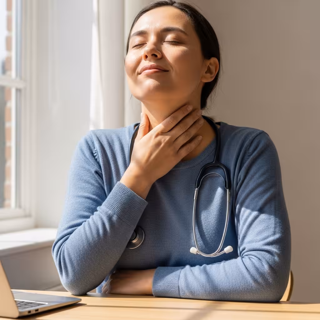 imagen 4.0 generate preview 06 06 a title 건강한 목 상태를 나타