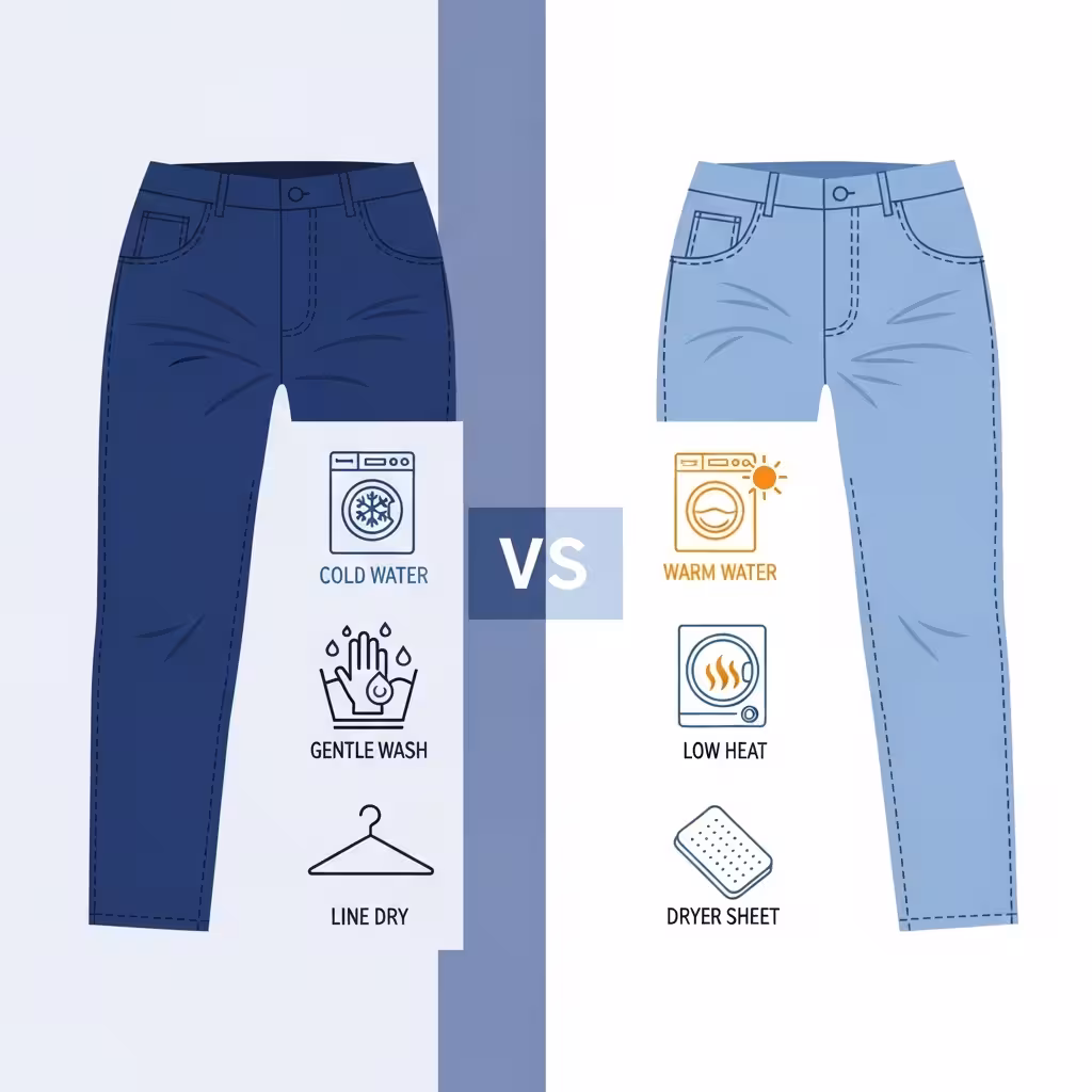 imagen 4.0 generate preview 06 06 a title 다양한 색상 청바지 세