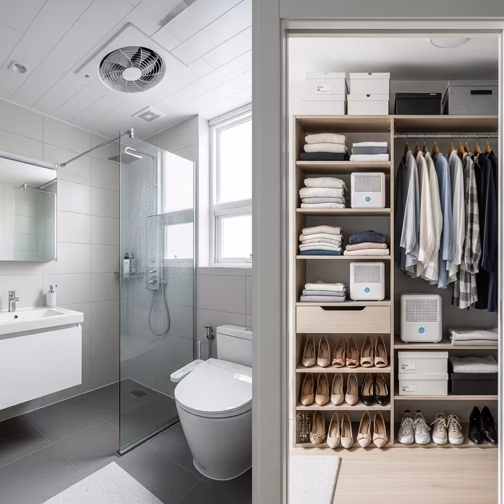 imagen 4.0 generate preview 06 06 a title 욕실과 옷장의 효과적인