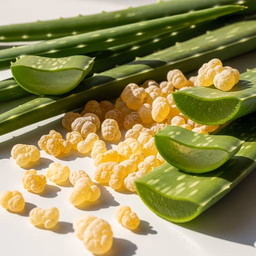 imagen 4.0 generate preview 06 06 title 매스틱 검과 알로에 베