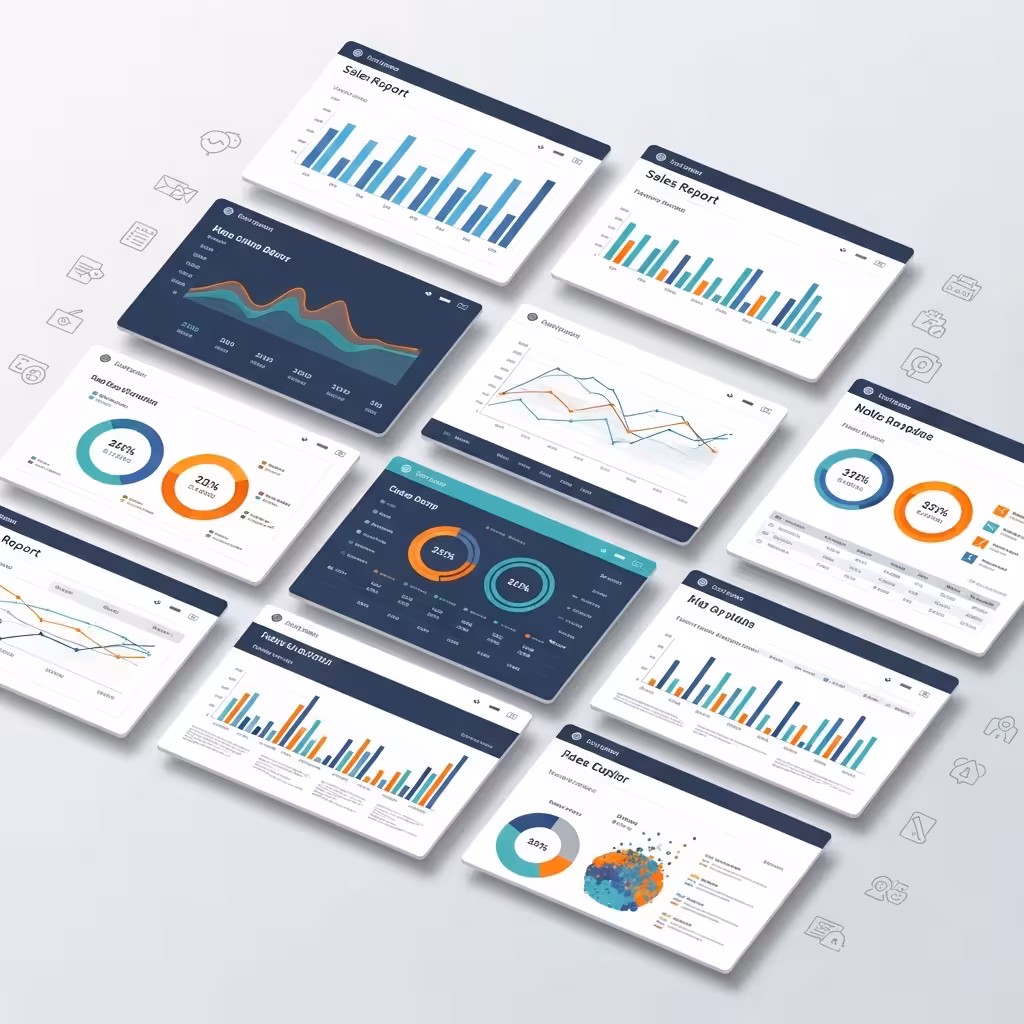 imagen 4.0 ultra generate preview 06 06 a title 다양한 영업리포트 템플