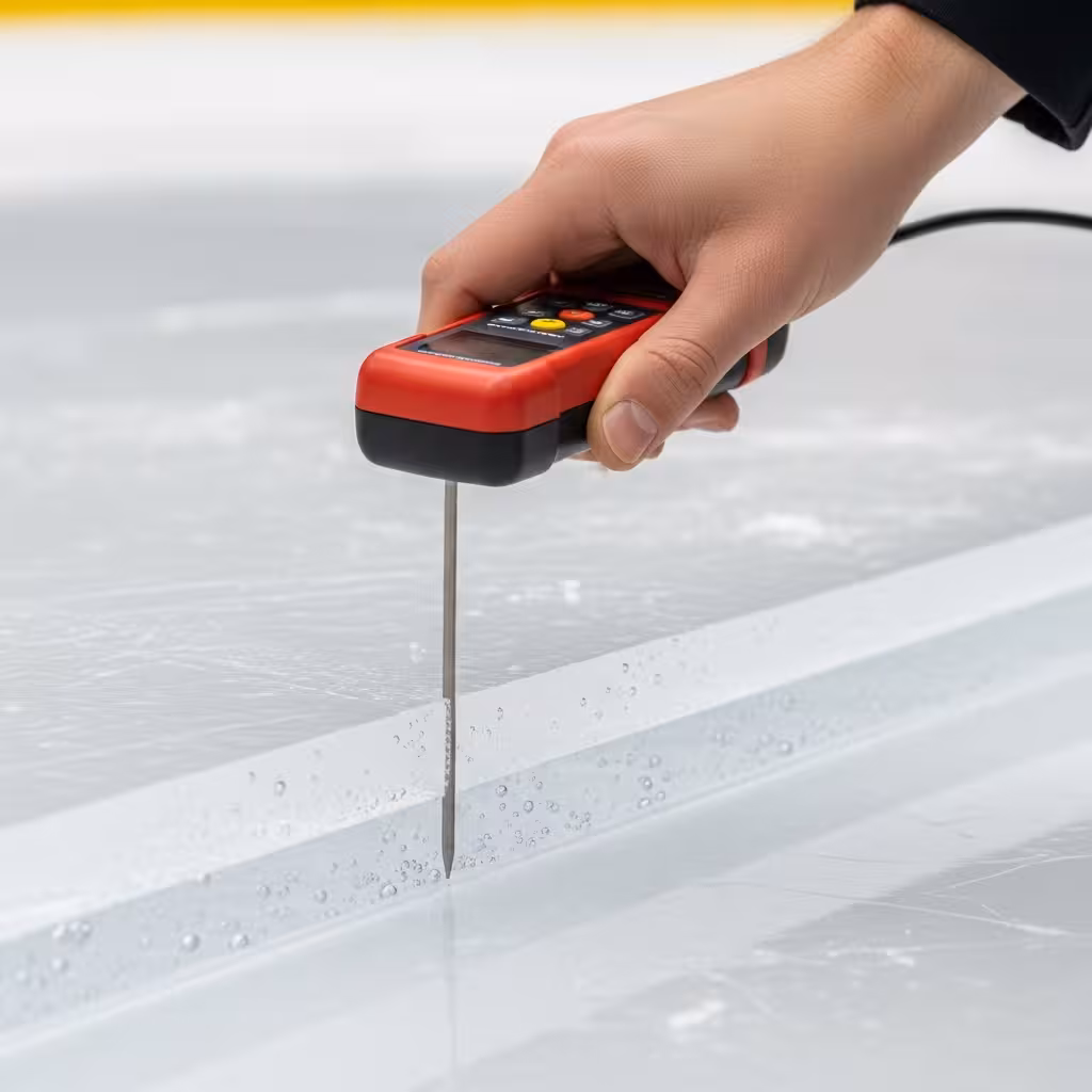 imagen 4.0 ultra generate preview 06 06 a title 얼음 두께를 측정하는