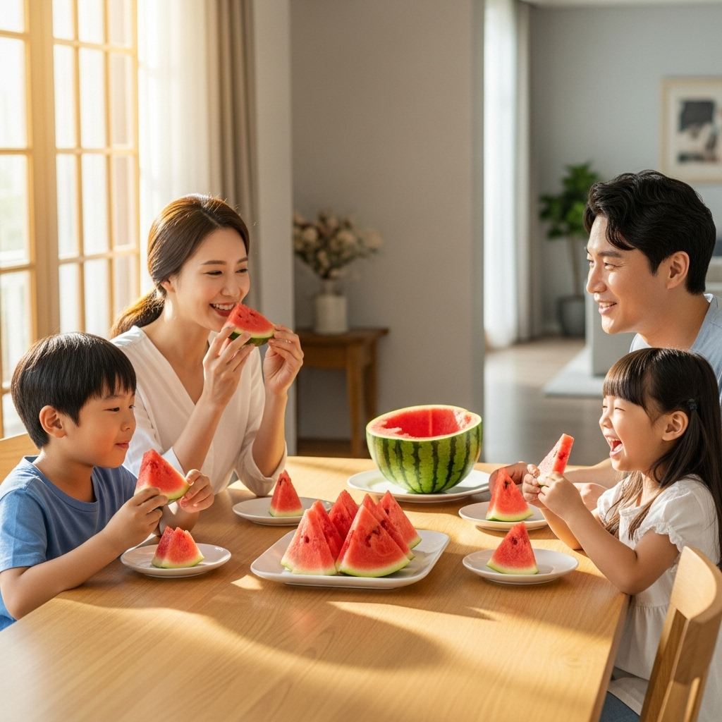 imagen 4.0 ultra generate preview 06 06 a title 적당량의 수박을 맛있게