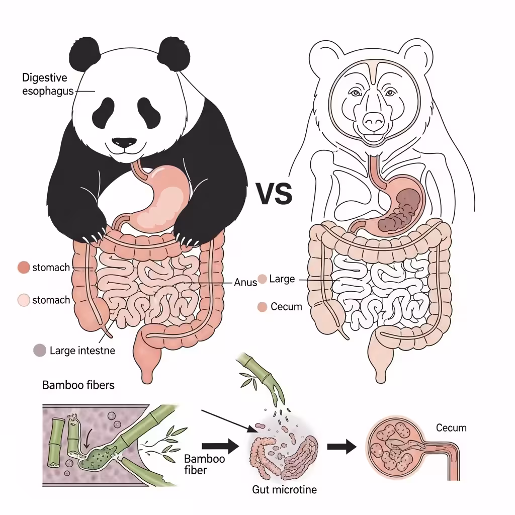 imagen 4.0 ultra generate preview 06 06 a title 판다의 소화기관과 대나