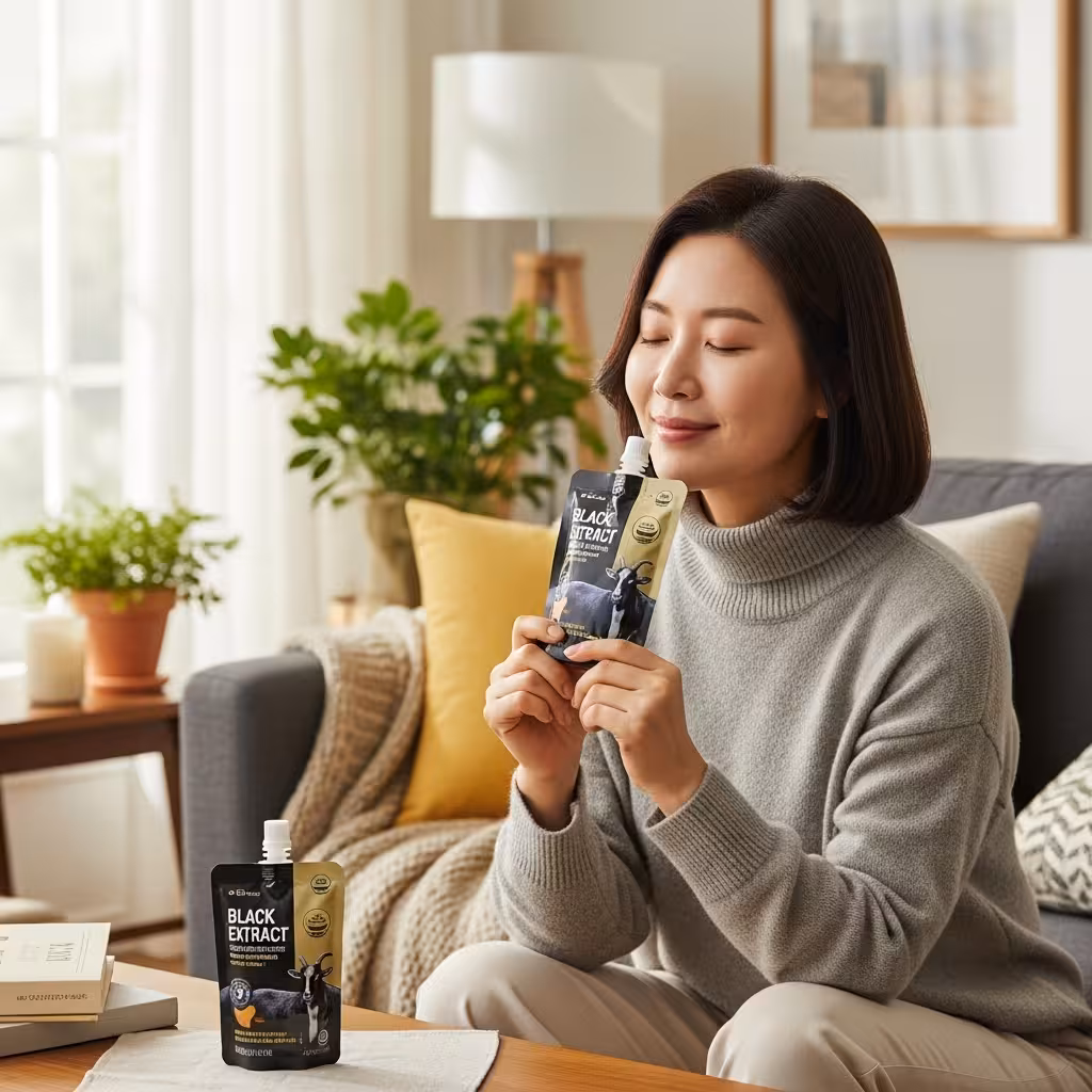 imagen 4.0 ultra generate preview 06 06 a title 흑염소 진액을 마시는