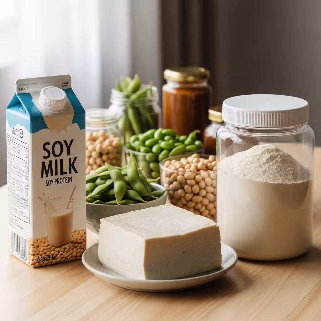 imagen 4.0 ultra generate preview 06 06 title 두유와 다양한 콩제품들