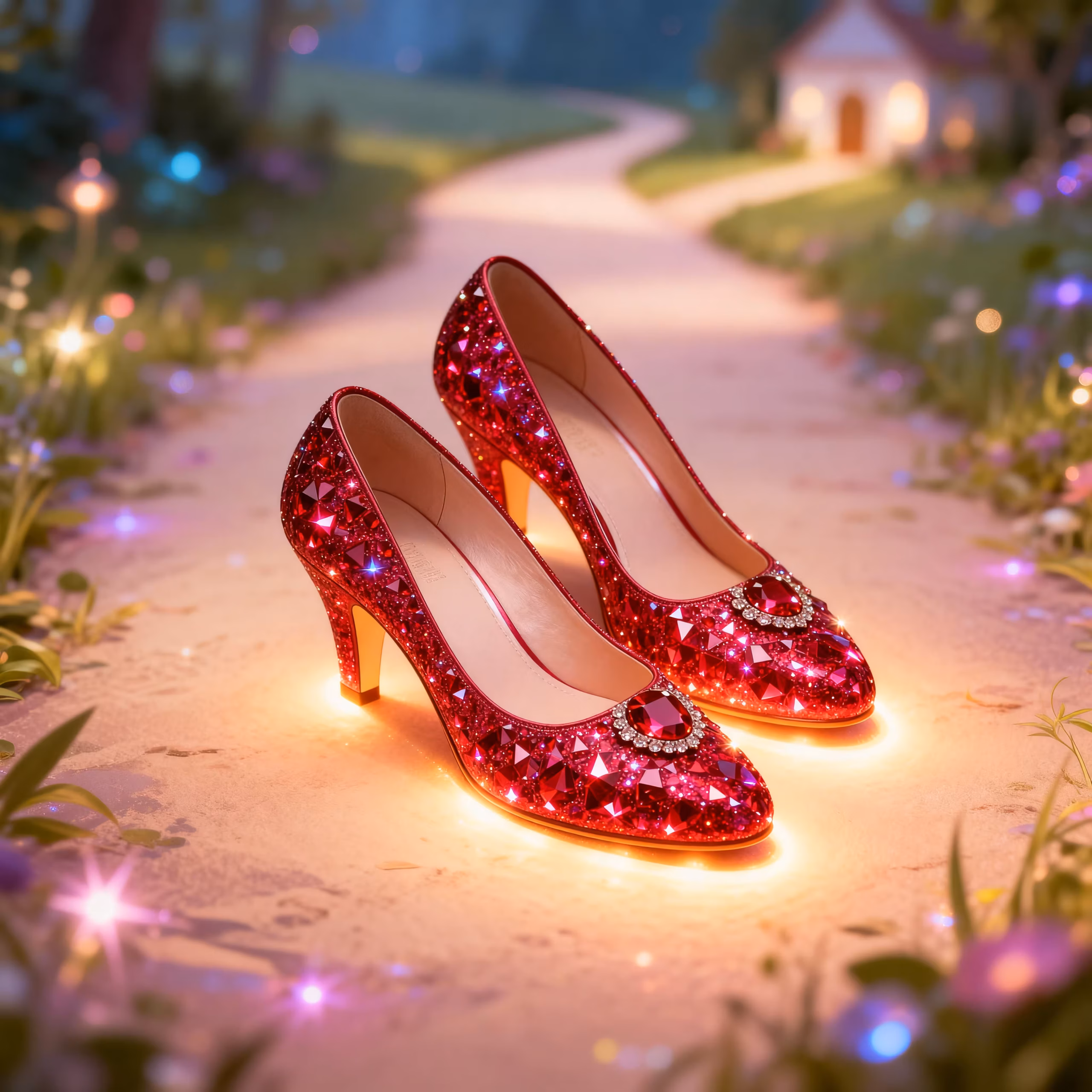 seedream 4 high res fal a title 빛나는 루비 슬리퍼와 scaled