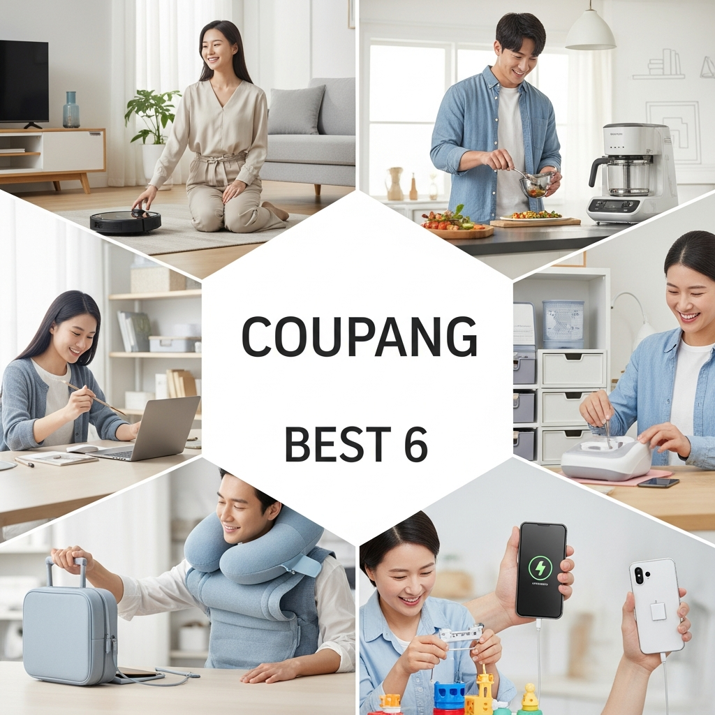 2025년 11월 05일, 내 생활을 더 편리하게! 쿠팡 꿀템 BEST 6