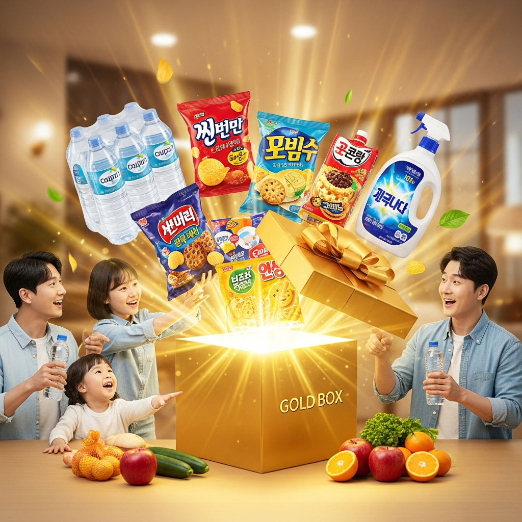 2025년 11월 09일, 쿠팡 골드박스! 생활 & 식품 오늘의 베스트 핫딜