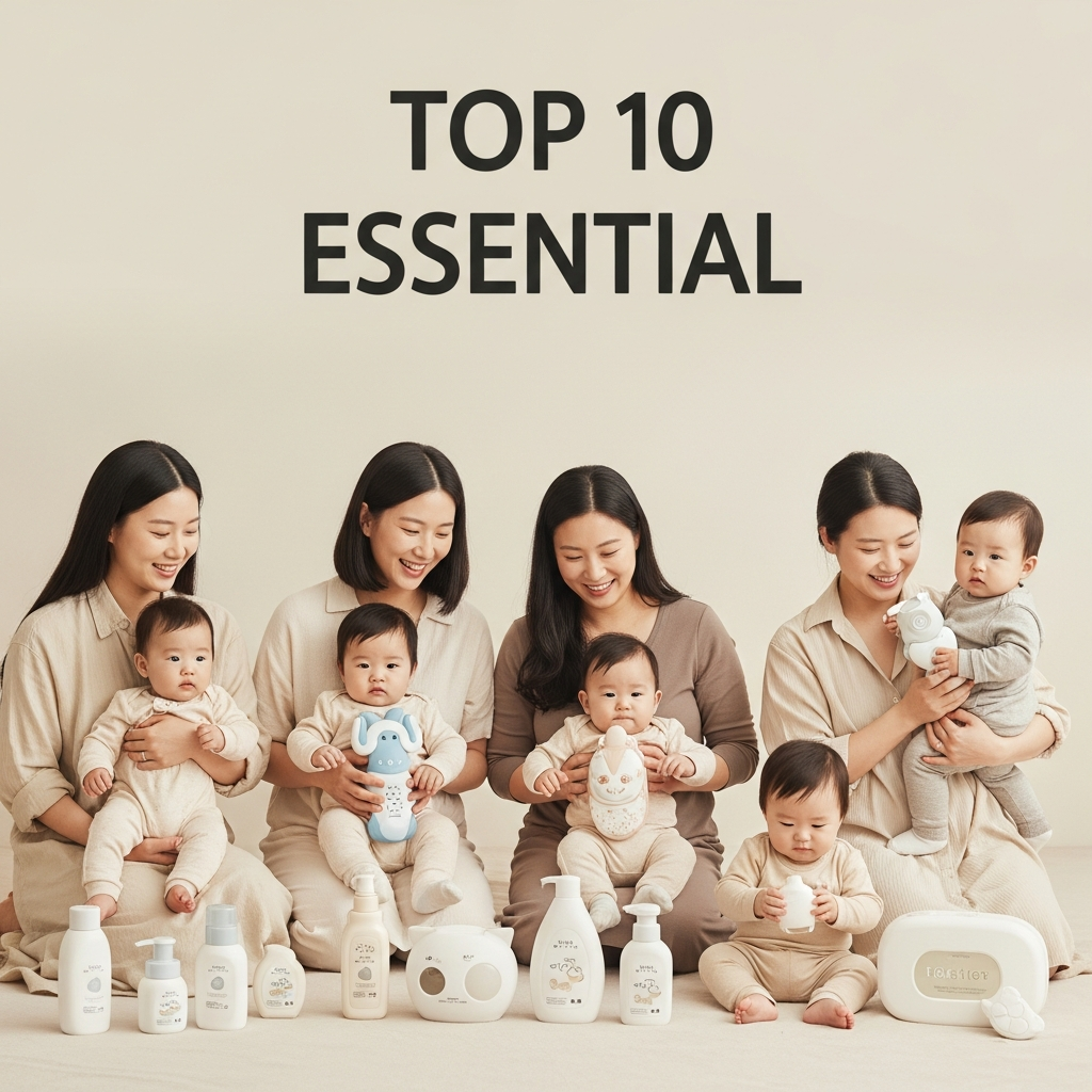 2025년 11월 17일, 육아 필수템 Top10! 엄마들이 찾는 출산·유아동 베스트 아이템