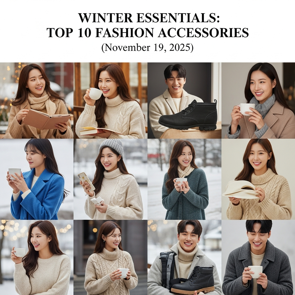 2025년 11월 19일, 패션잡화 베스트 추천! 겨울 필수 아이템 10가지