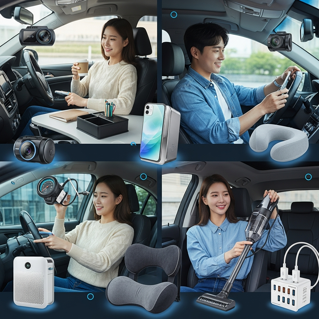 2025년 11월 27일, 자동차용품 Best 10! 드라이빙을 더 편하게 만드는 필수 아이템