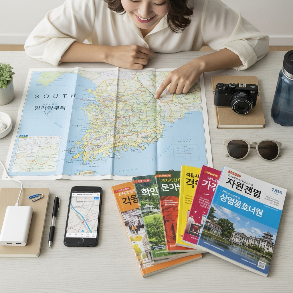 2025년 11월 7일, 국내여행 준비 필수템! 지도부터 여행서까지 베스트 10