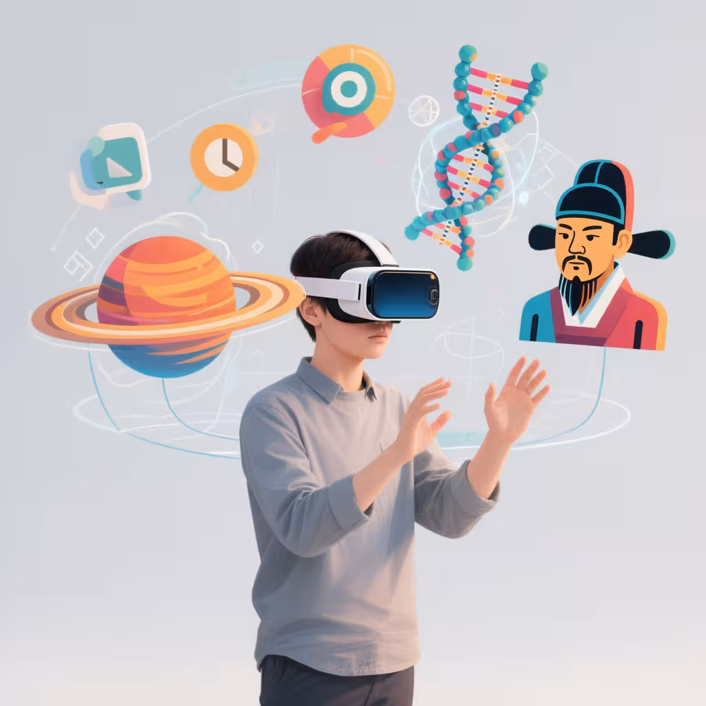 hunyuan image 3.0 a title VR 교육 시뮬레이션